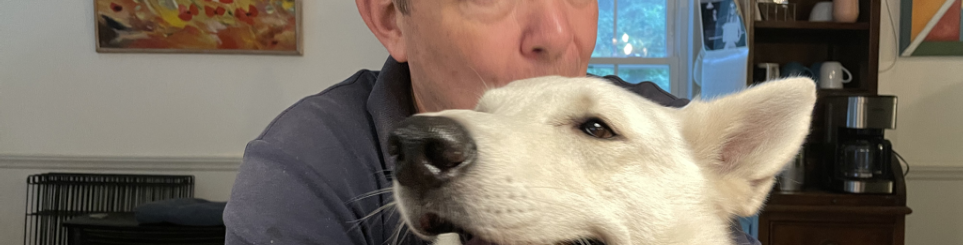 Sunnyside White Swiss Shepherds / Clarksville VA / Morning rituals