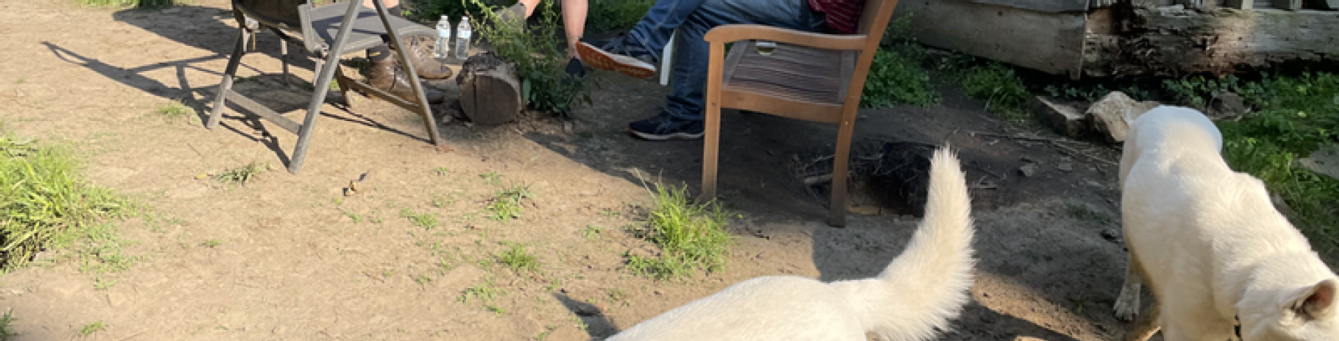 Sunnyside White Swiss Shepherds / Clarksville VA / Visit from The Netherlands